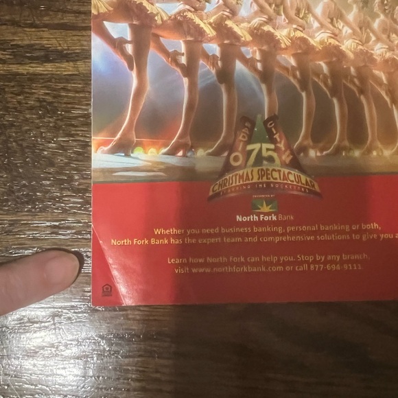 Radio City 75th Christmas Spectacular Program November/December 2007 - Picture 8 of 8